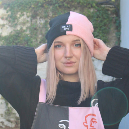Half and Half Beanie