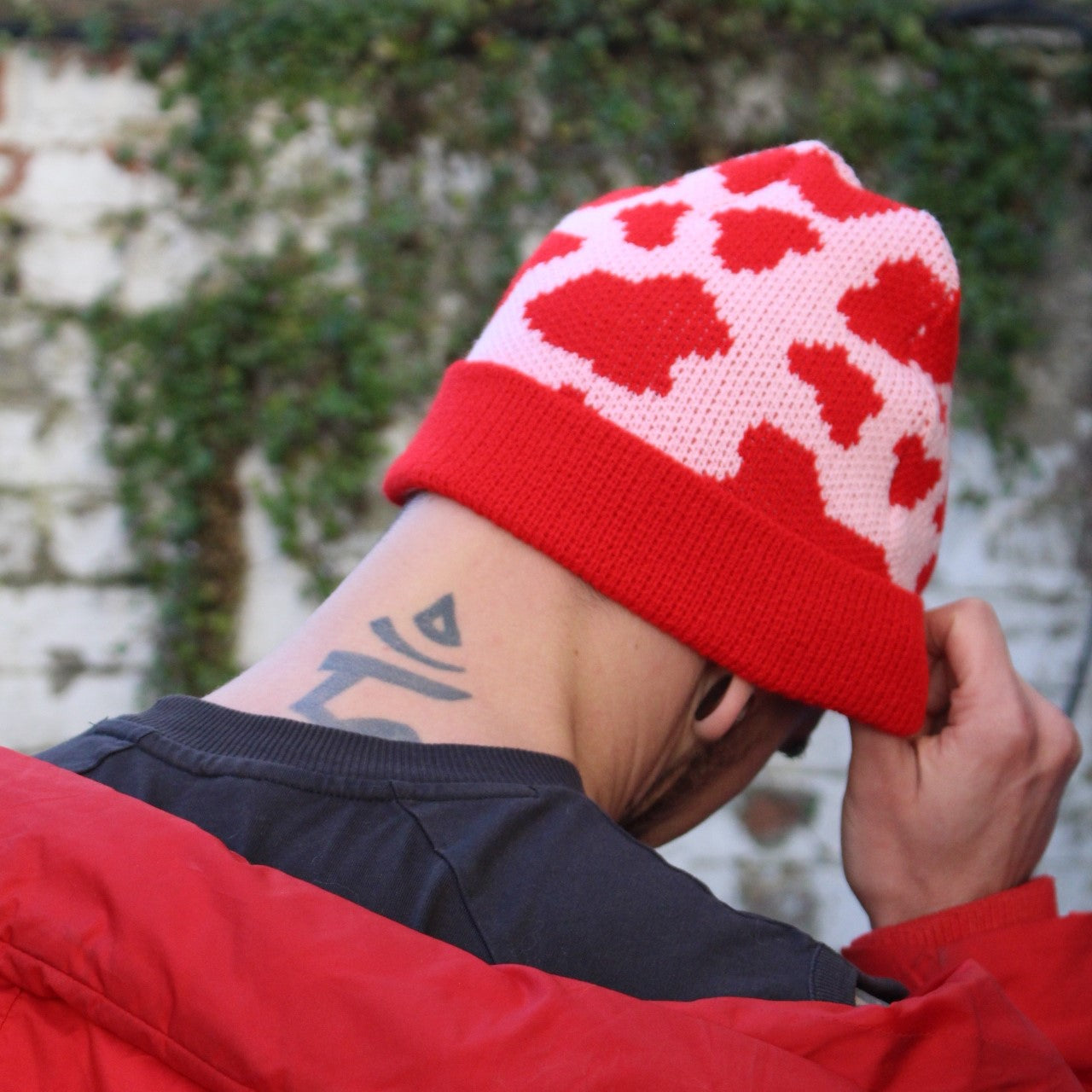 Cow Print Beanie