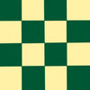 Emerald and Yellow Check