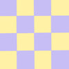 Lilac and Yellow Check