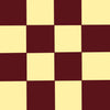 Wine and Yellow Check