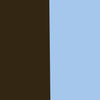 Brown and Light Blue