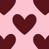 Pink with Wine Hearts