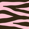 Brown and Pink Zebra