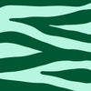 Emerald and Mint Zebra