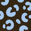 Brown and Light Blue Leopard